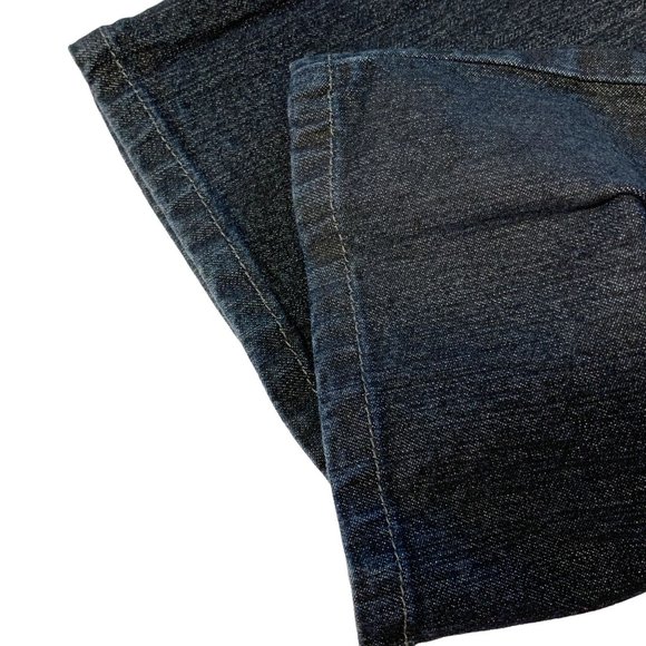 Gloria Vanderbilt Amanda Womens Blue Denim Stretch Straight Leg Ankle Jeans Sz12 - Picture 6 of 7